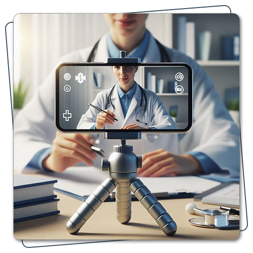 ایجاد ویدئوهای آموزشی و پادکستها