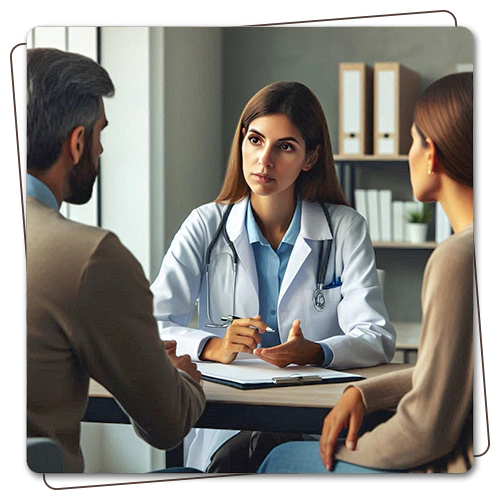 گفت‌وگو با بیماران و خانواده‌ها