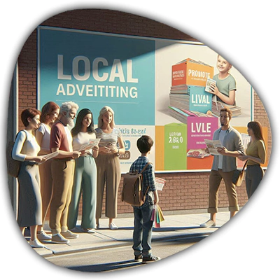 تبلیغات محلی و فیزیکی