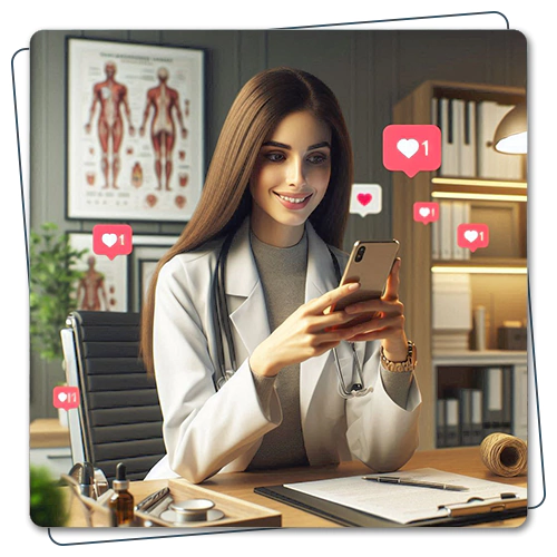 حضور فعال در سوشال مدیا و اینستاگرام