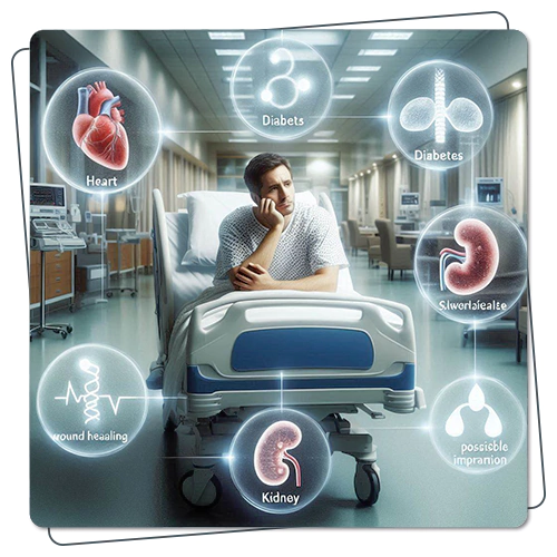 ریسک‌های جراحی در بیماران با بیماری‌های مزمن