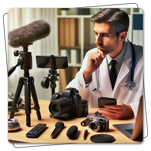 انتخاب تجهیزات فیلمبرداری و ضبط صدا