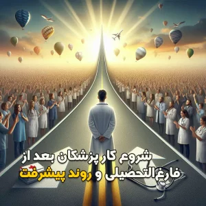 شروع کار پزشکان بعد از فارغالتحصیلی و روند پیشرفت