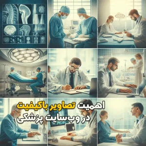 اهمیت تصاویر باکیفیت در وب‌سایت پزشکی