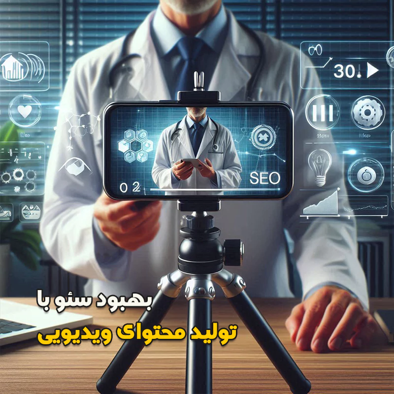بهبود سئو با تولید محتوای ویدیویی برای پزشکان