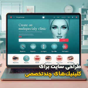 طراحی سایت برای کلینیک‌های چندتخصصی